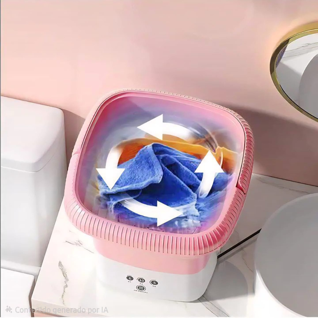 Mini Lavadora Portátil