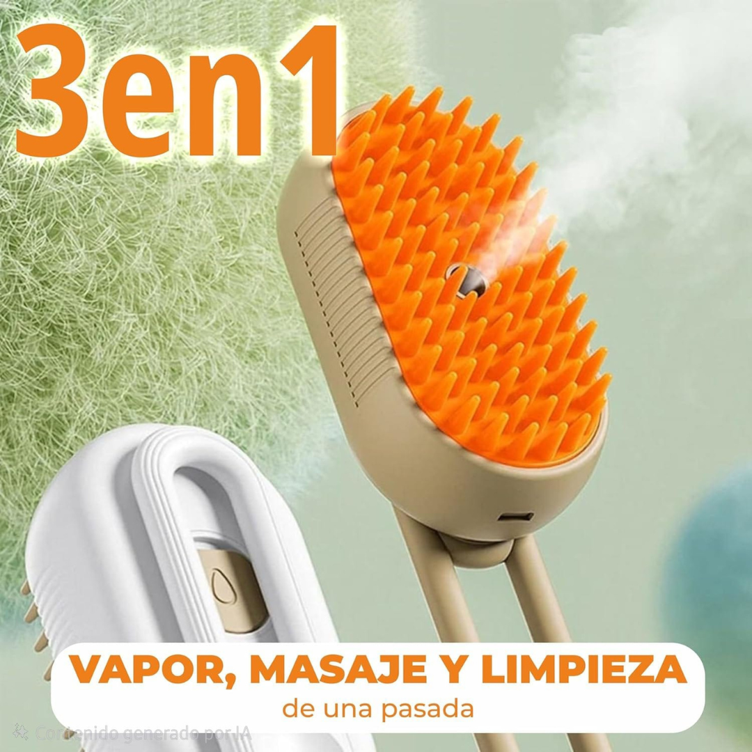 Cepillo a Vapor para Mascotas
